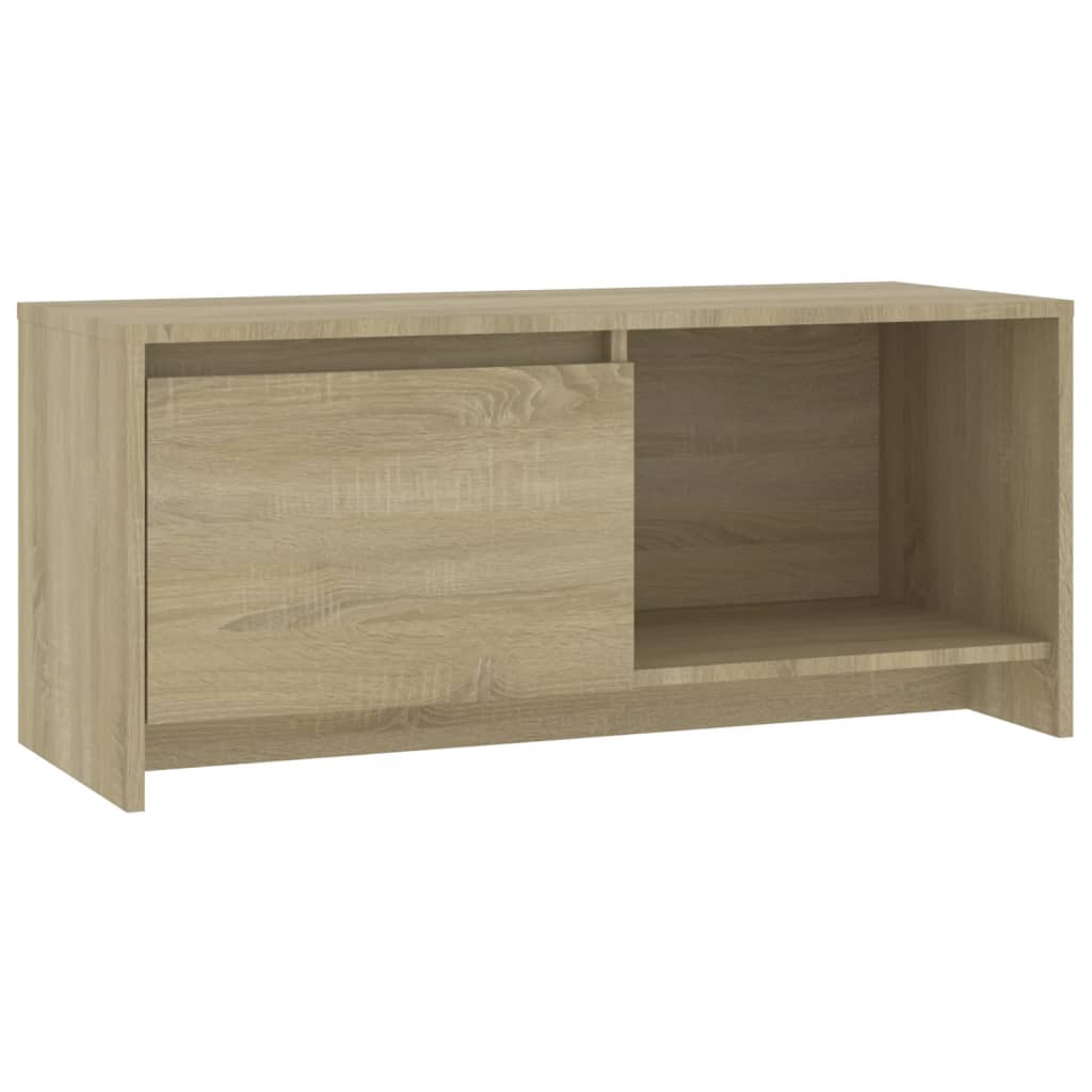 Meuble TV vidaXL chêne Sonoma 90x35x40 cm en bois d'ingénierie