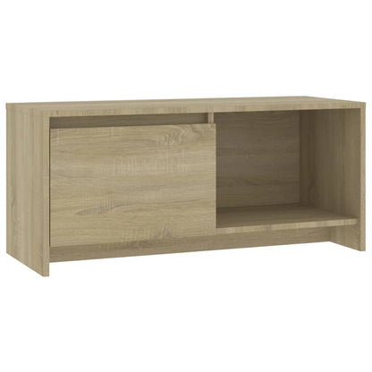 Meuble TV vidaXL chêne Sonoma 90x35x40 cm en bois d'ingénierie