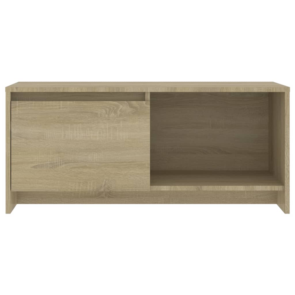 Meuble TV vidaXL chêne Sonoma 90x35x40 cm en bois d'ingénierie