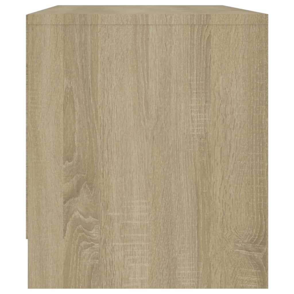 Meuble TV vidaXL chêne Sonoma 90x35x40 cm en bois d'ingénierie