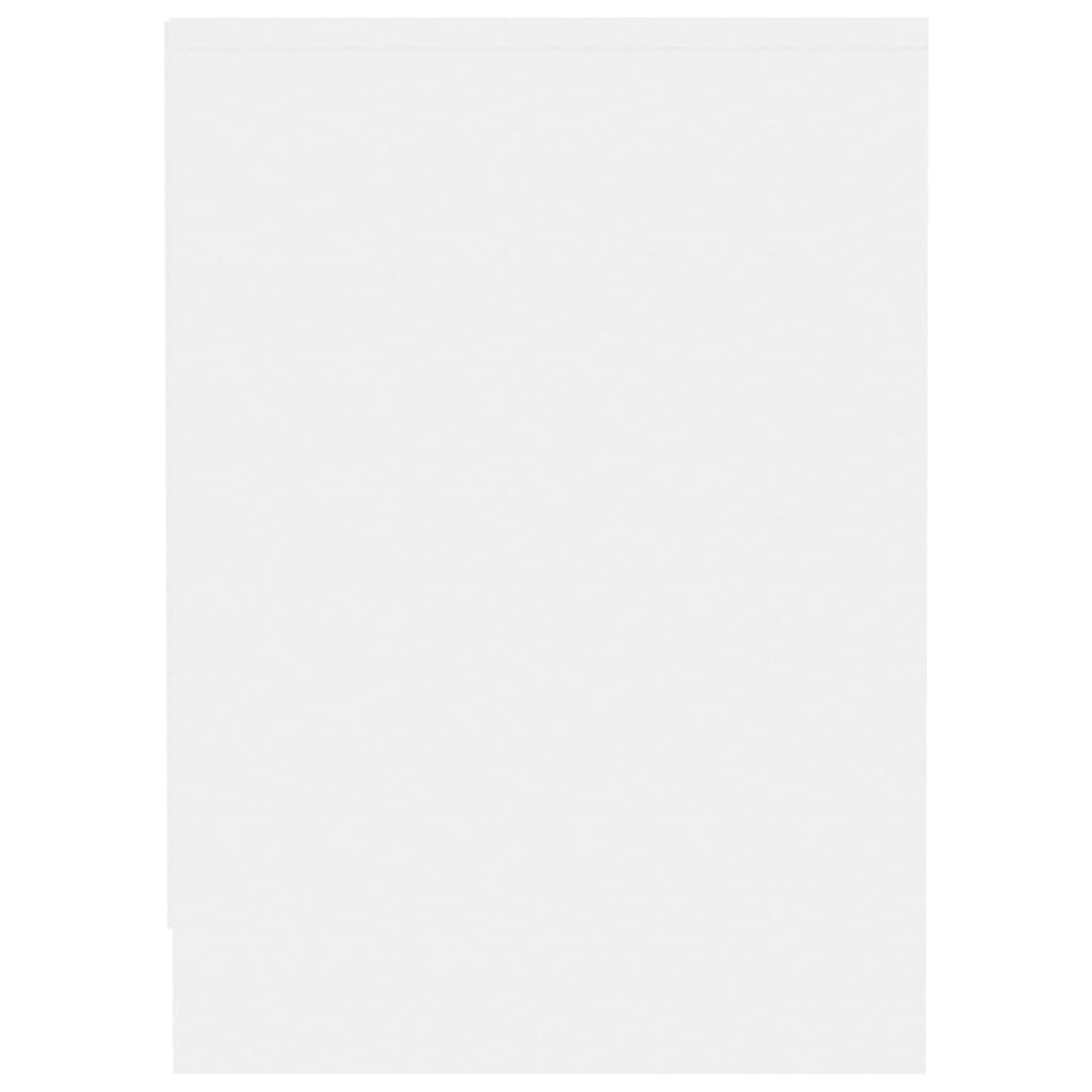 Meuble TV vidaXL blanc 102x37,5x52,5 cm en bois d'ingénierie