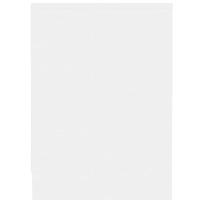 Meuble TV vidaXL blanc 102x37,5x52,5 cm en bois d'ingénierie