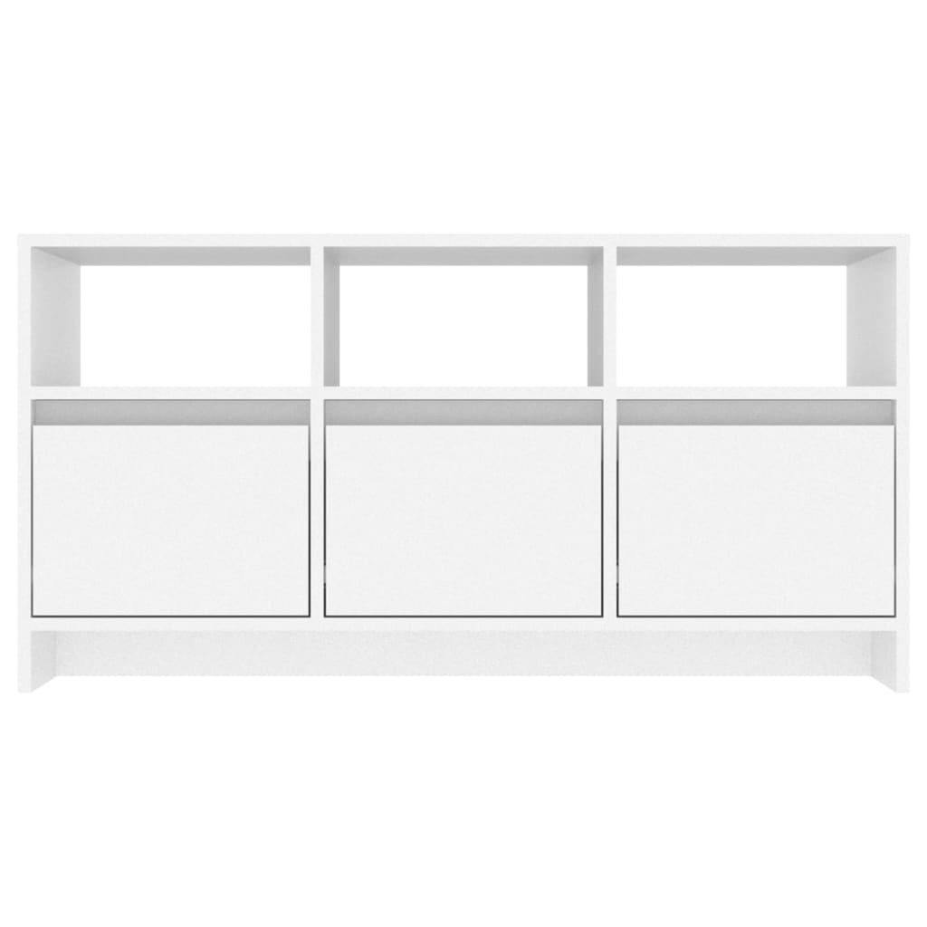 vidaXL TV-Schrank Weiß 102x37,5x52,5 cm Holzwerkstoff