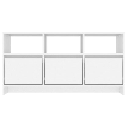 vidaXL TV-Schrank Weiß 102x37,5x52,5 cm Holzwerkstoff