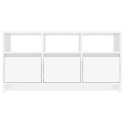 vidaXL TV-Schrank Hochglanz-Weiß 102x37,5x52,5 cm Holzwerkstoff
