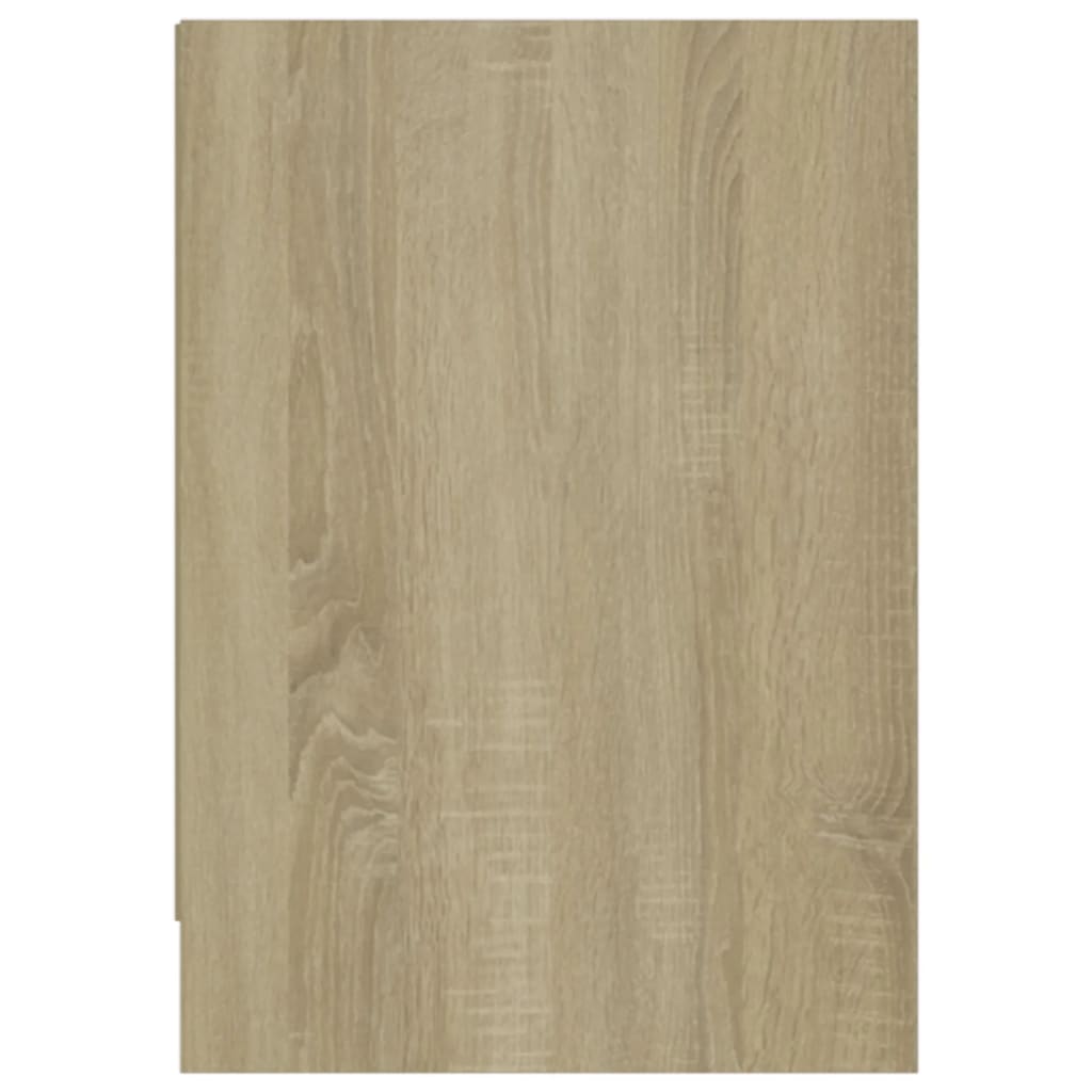 Meuble TV vidaXL chêne Sonoma 146,5x35x50 cm aggloméré