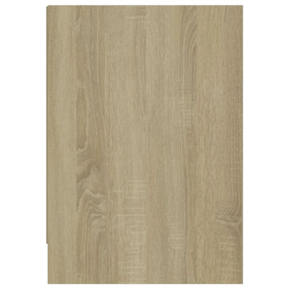 Meuble TV vidaXL chêne Sonoma 146,5x35x50 cm aggloméré
