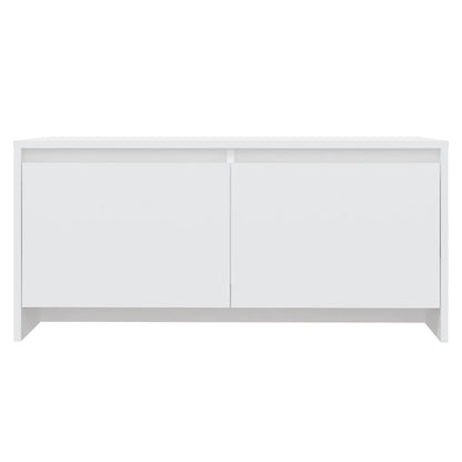 vidaXL Couchtisch Weiß 90x50x41,5 cm Holzwerkstoff