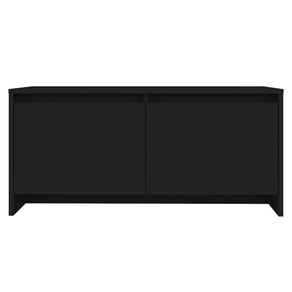vidaXL Couchtisch Schwarz 90x50x41,5 cm Holzwerkstoff