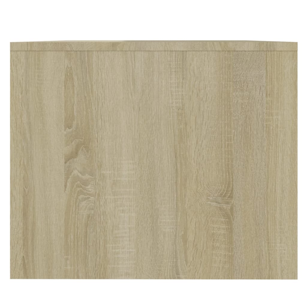 vidaXL Couchtisch Sonoma-Eiche 90x50x41,5 cm Holzwerkstoff