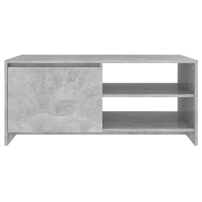 vidaXL Couchtisch Betongrau 102x50x45 cm Holzwerkstoff