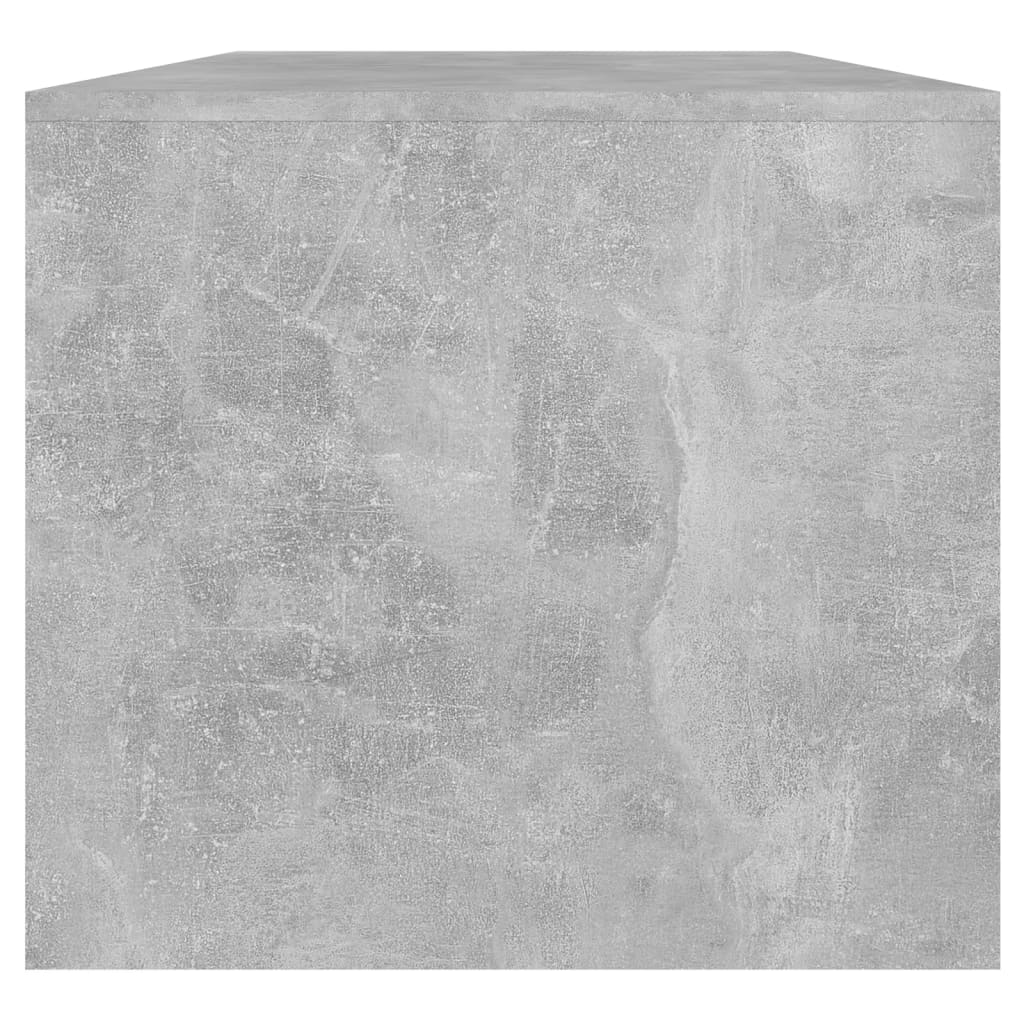 vidaXL Couchtisch Betongrau 102x50x45 cm Holzwerkstoff