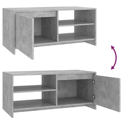vidaXL Couchtisch Betongrau 102x50x45 cm Holzwerkstoff