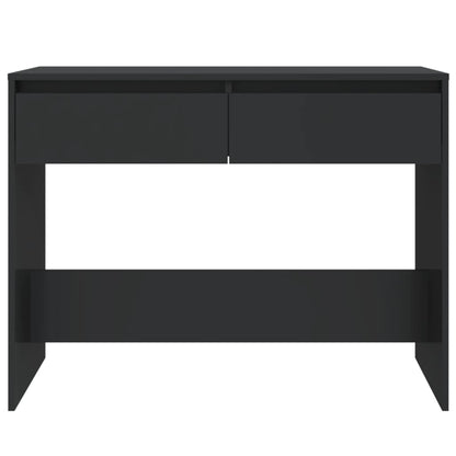vidaXL Konsolentisch Schwarz 100x35x76,5 cm Holzwerkstoff