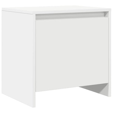 vidaXL Nachttisch Weiß 45x34x44,5 cm Holzwerkstoff