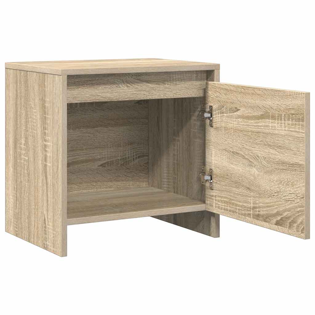 vidaXL Nachttisch Sonoma-Eiche 45x34x44,5 cm Holzwerkstoff