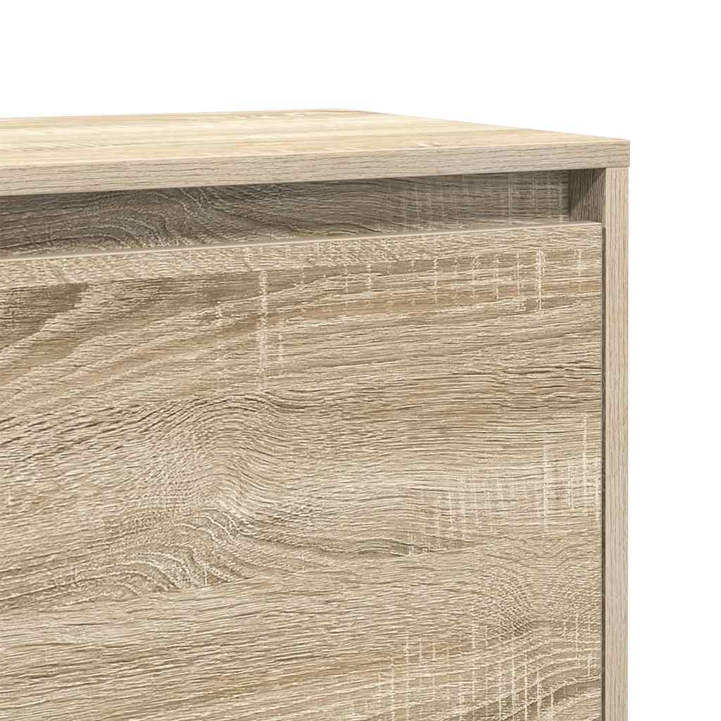 vidaXL Nachttisch Sonoma-Eiche 45x34x44,5 cm Holzwerkstoff