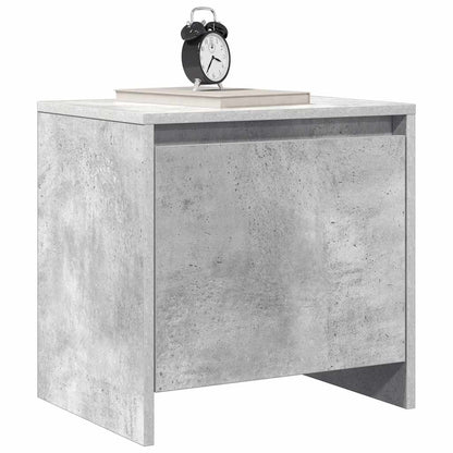 vidaXL Nachttisch Betongrau 45x34x44,5 cm Holzwerkstoff
