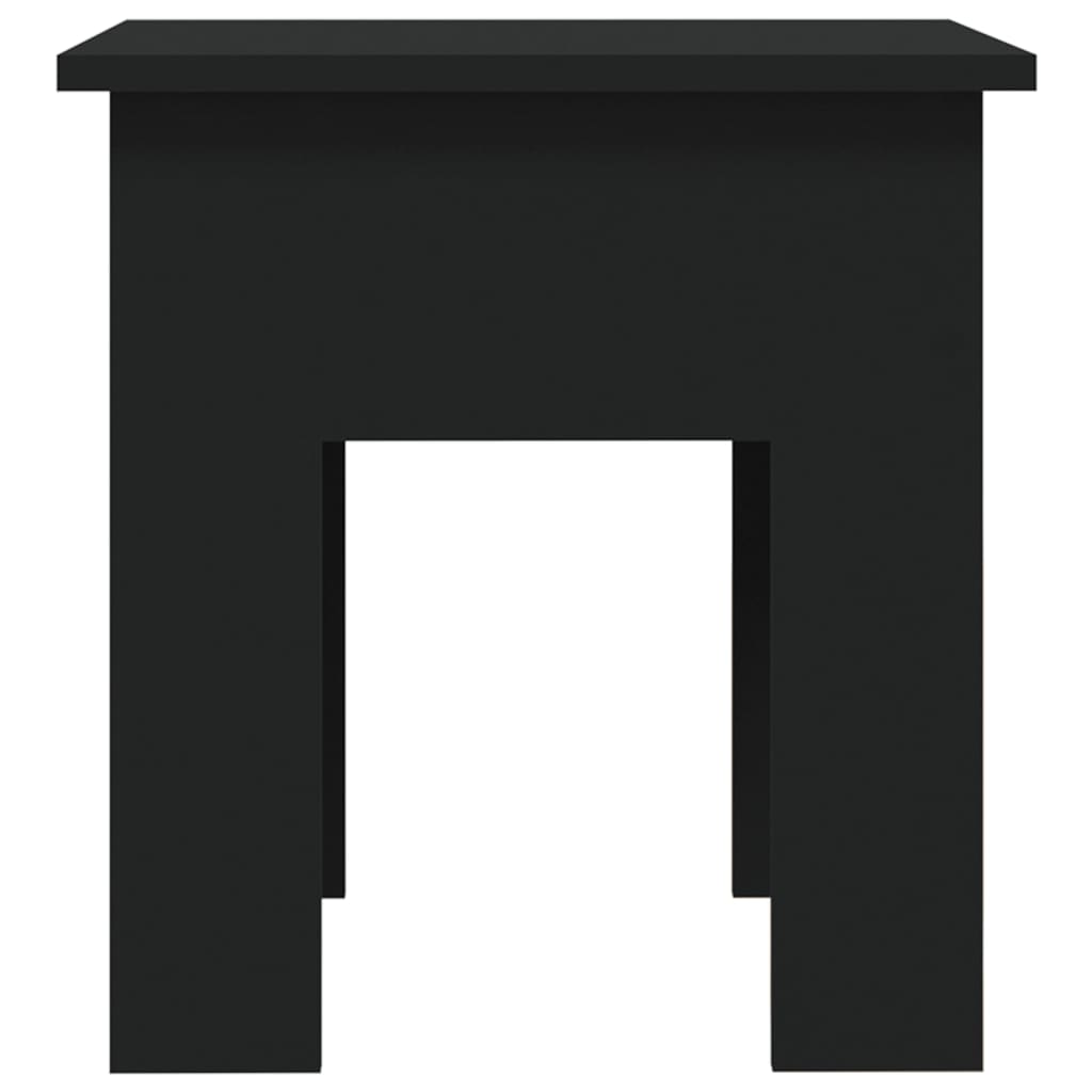vidaXL Couchtisch Schwarz 40x40x42 cm Holzwerkstoff