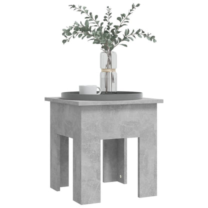 vidaXL Couchtisch Betongrau 40x40x42 cm Holzwerkstoff