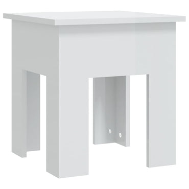 vidaXL Couchtisch Hochglanz-Weiß 40x40x42 cm Holzwerkstoff