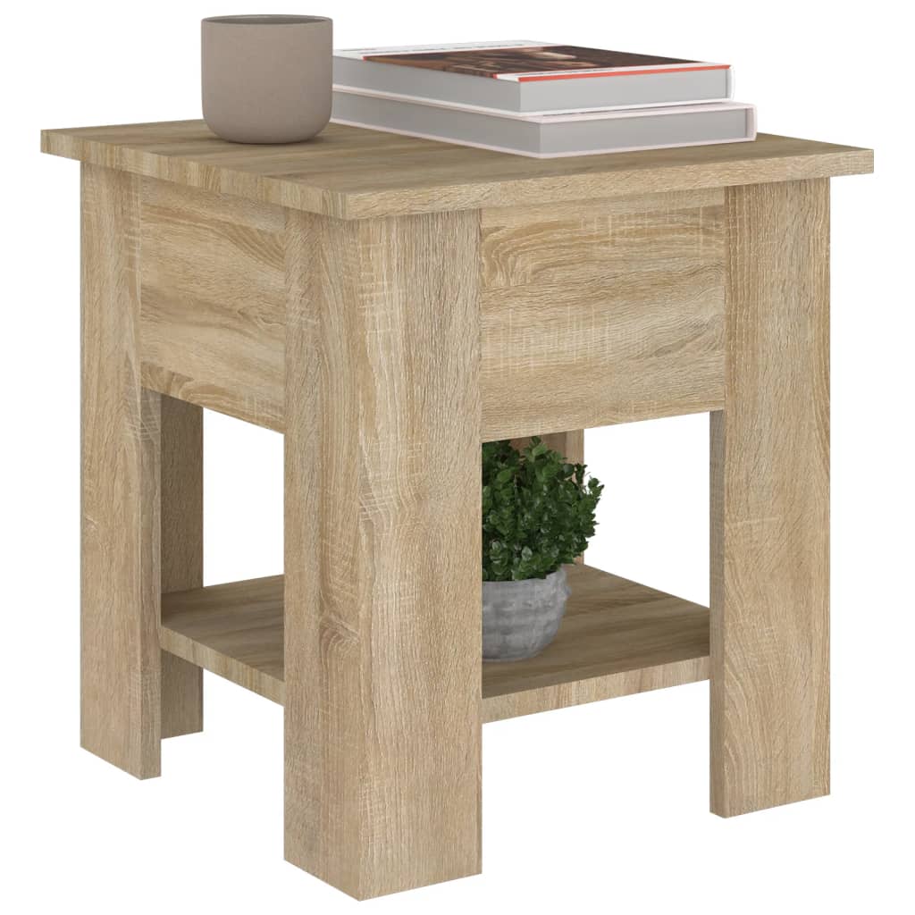 vidaXL Couchtisch Sonoma-Eiche 40x40x42 cm Holzwerkstoff