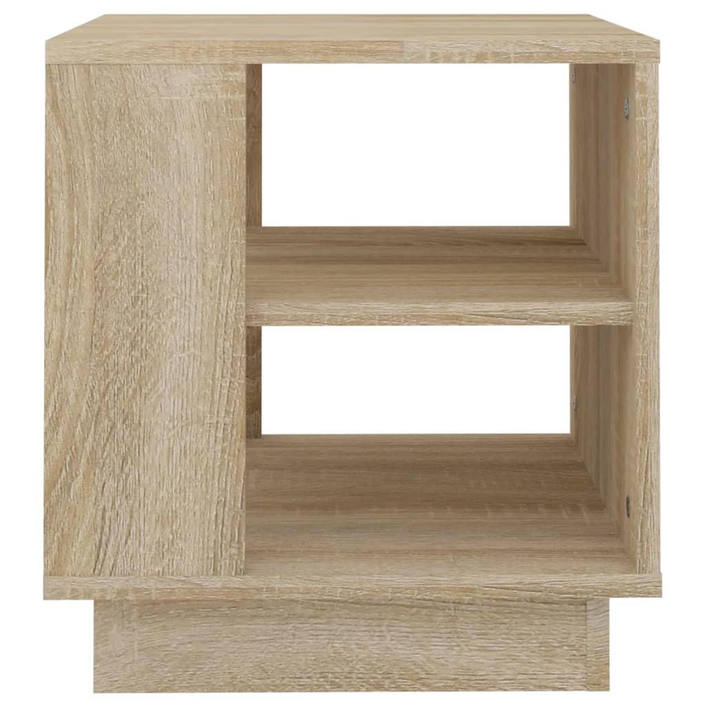 vidaXL Couchtisch Sonoma-Eiche 40x40x43 cm Holzwerkstoff