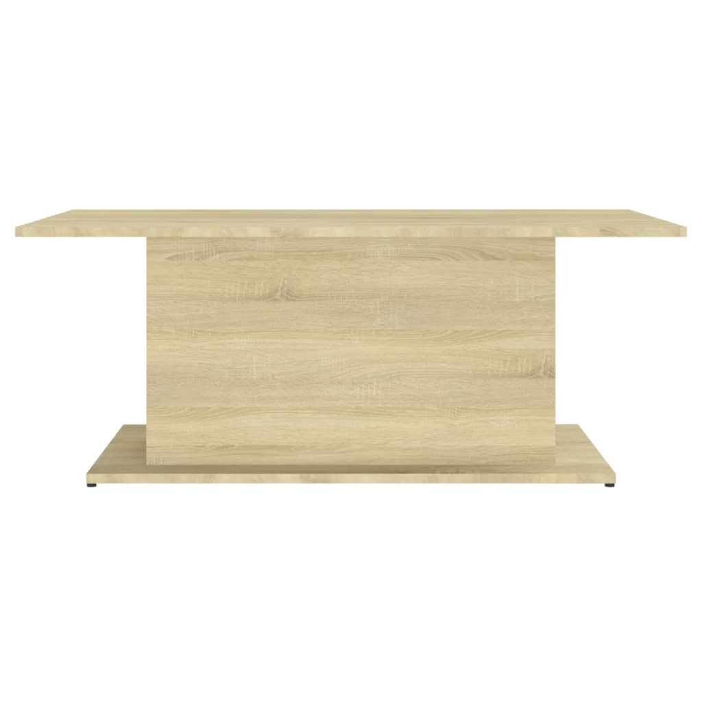 vidaXL Table basse chêne sonoma 102x55,5x40 cm aggloméré