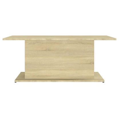 vidaXL Table basse chêne sonoma 102x55,5x40 cm aggloméré