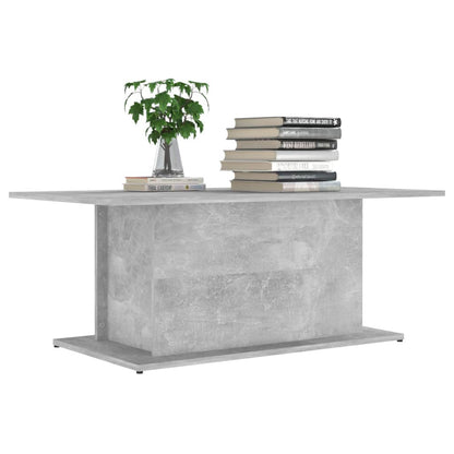 vidaXL Couchtisch Betongrau 102x55,5x40 cm Holzwerkstoff