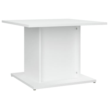 vidaXL Table basse blanc 55,5x55,5x40 cm Bois d'ingénierie