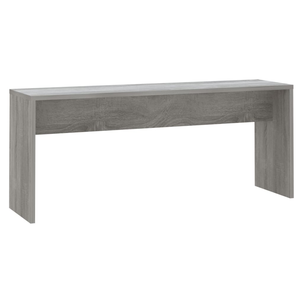vidaXL Ensemble de salle à manger 3 pcs Gris Chêne Sonoma Bois d'ingénierie