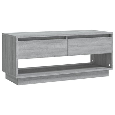 vidaXL Meuble TV gris Sonoma 102x41x44 cm en bois d'ingénierie