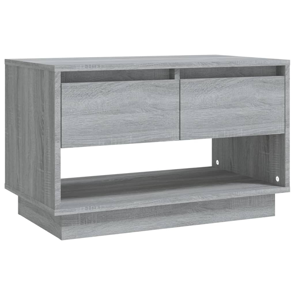 vidaXL Meuble TV Gris Sonoma 70x41x44 cm Bois d'ingénierie
