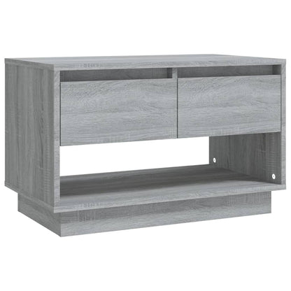 vidaXL Meuble TV Gris Sonoma 70x41x44 cm Bois d'ingénierie