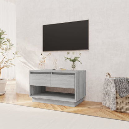 vidaXL Meuble TV Gris Sonoma 70x41x44 cm Bois d'ingénierie