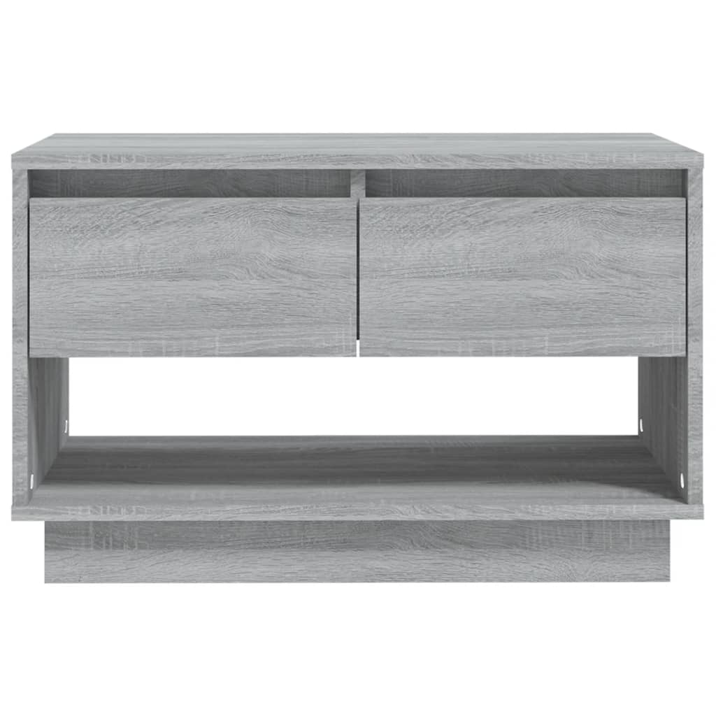 vidaXL Meuble TV Gris Sonoma 70x41x44 cm Bois d'ingénierie