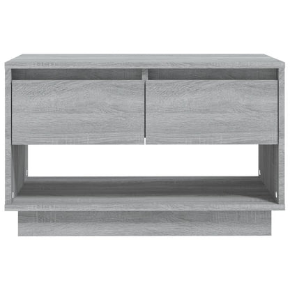 vidaXL Meuble TV Gris Sonoma 70x41x44 cm Bois d'ingénierie