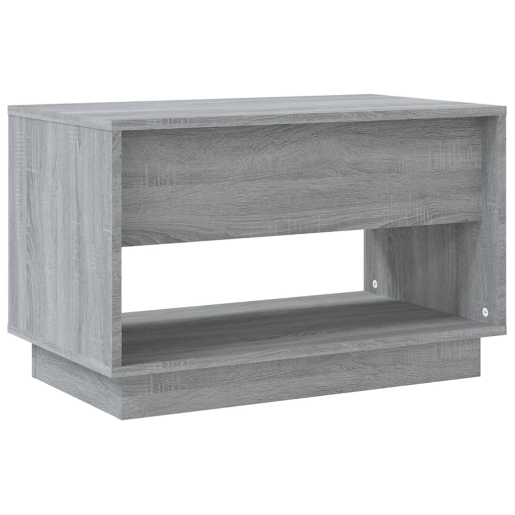 vidaXL Meuble TV Gris Sonoma 70x41x44 cm Bois d'ingénierie