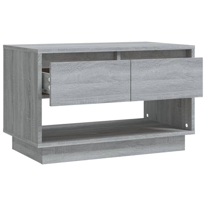vidaXL Meuble TV Gris Sonoma 70x41x44 cm Bois d'ingénierie