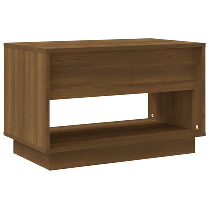 vidaXL Meuble TV marron aspect chêne 70x41x44 cm Aggloméré