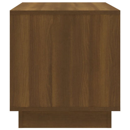 vidaXL Meuble TV marron aspect chêne 70x41x44 cm Aggloméré