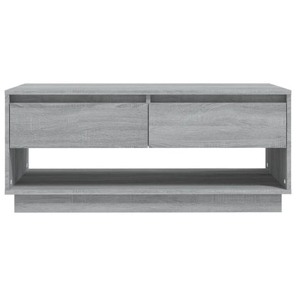 vidaXL Couchtisch Grau Sonoma 102,5x55x44 cm Holzwerkstoff