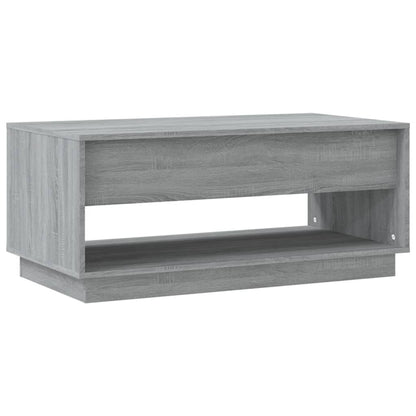 vidaXL Couchtisch Grau Sonoma 102,5x55x44 cm Holzwerkstoff