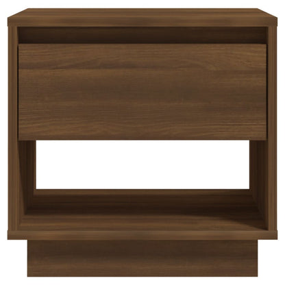 vidaXL Nachttische 2 Stk. Braun Eichen-Optik 45x34x44 cm Holzwerkstoff