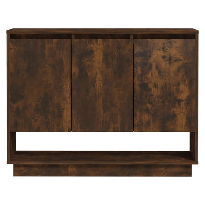 vidaXL Sideboard Räuchereiche 97x31x75 cm Holzwerkstoff