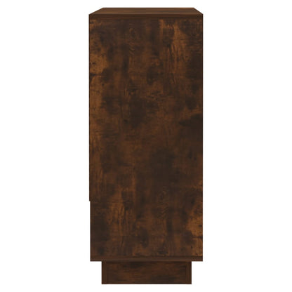 vidaXL Sideboard Räuchereiche 97x31x75 cm Holzwerkstoff