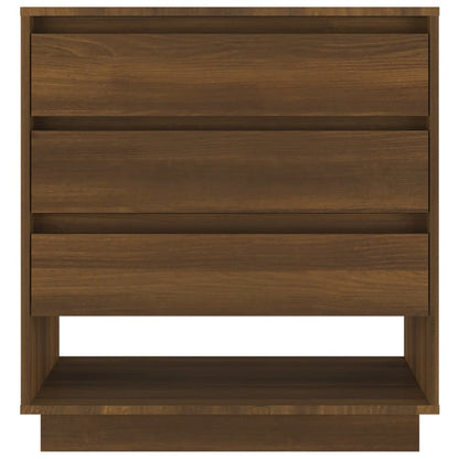 vidaXL Sideboard Braun Eichen-Optik 70x41x75 cm Holzwerkstoff