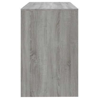 vidaXL Schreibtisch Grau Sonoma 101x50x76,5 cm Holzwerkstoff