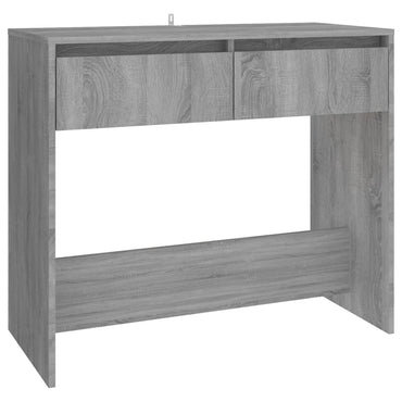 vidaXL Console Gris Sonoma 89x41x76,5 cm Bois d'ingénierie